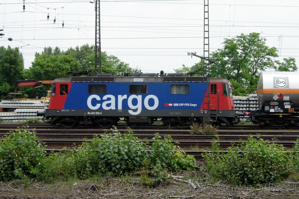 1507-0038-060608.jpg - SBBC Re 421.372-4 / Ludwigshafen-Oggersheim 6.6.2008