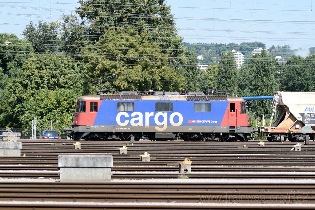 4117-0035-310816.jpg - SBBC Re 421.373-2 (Re 91 85 4 421 373-2 CH-SBBC) / Zürich-Mülligen 31.8.2016