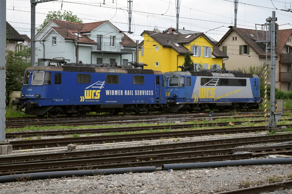 9109-0005-150524.jpg - WRS Re 421.373 (Re 91 85 4 421 373-2 CH-WRSCH) + WRS Re 420.502 (Re 91 85 4 420 502-7 CH-WRSCH) / Wil 15.5.2024