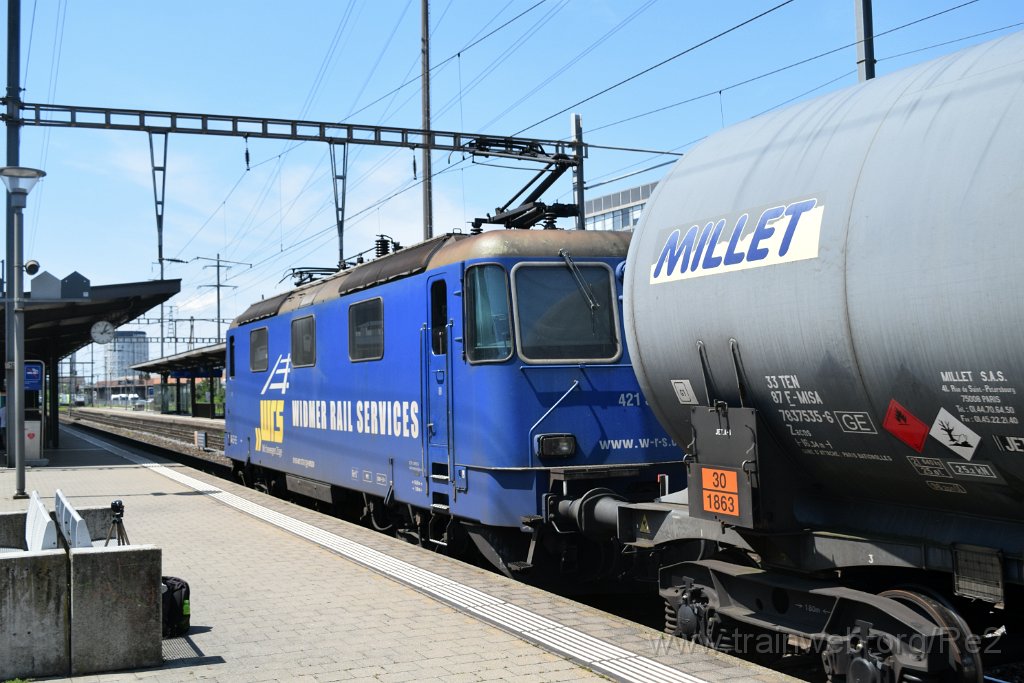 9230-0009-200724.jpg - WRS Re 421.373 (Re 91 85 4 421 373-2 CH-WRSCH) / Pratteln 20.7.2024