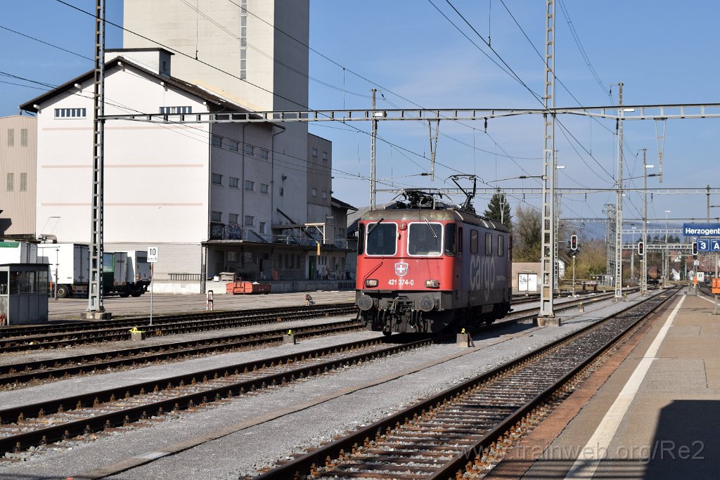 4371-0041-270217.jpg - SBBC Re 421.374-0 (Re 91 85 4 421 374-0 CH-SBBC) / Herzogenbuchsee 27.2.2017