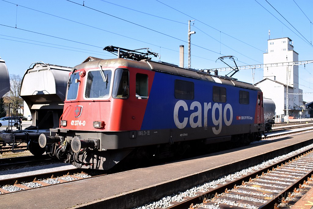 4372-0007-270217.jpg - SBBC Re 421.374-0 (Re 91 85 4 421 374-0 CH-SBBC) / Herzogenbuchsee 27.2.2017