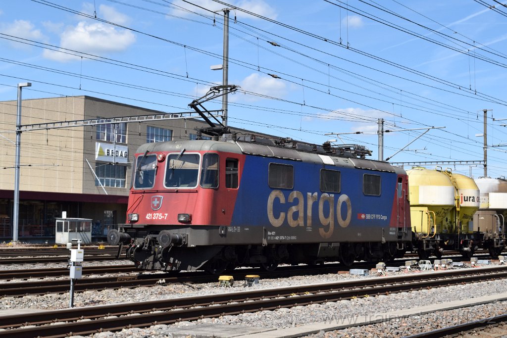 5552-0032-310519.jpg - SBBC Re 421.375-7 (Re 91 85 4 421 375-7 CH-SBBC) / Aarau (Torfeld) 31.5.2019