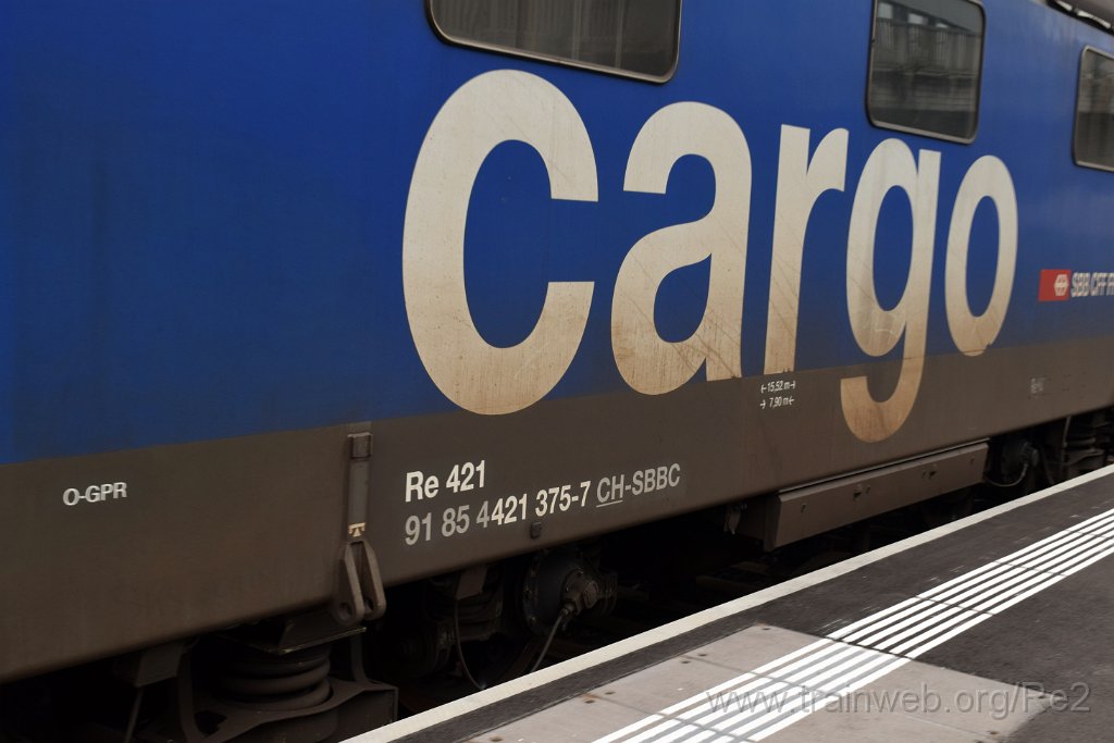 5754-0025-240919.jpg - SBBC Re 421.375-7 (Re 91 85 4 421 375-7 CH-SBBC) / Zürich-Altstetten 24.9.2019