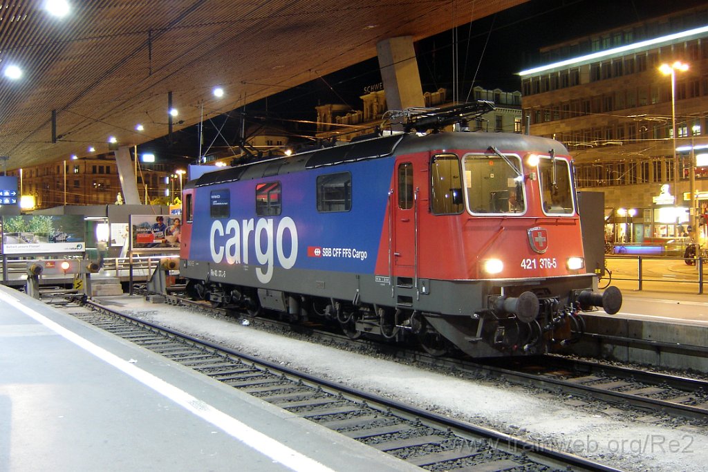 1338-0018-190507.jpg - SBBC Re 421.376-5 / Zürich HB 19.5.2007