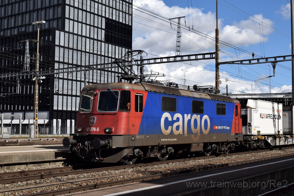 4669-0050-031017.jpg - SBBC Re 421.376-5 (Re 91 85 4 421 376-5 CH-SBBC) / Zürich-Altstetten 3.10.2017