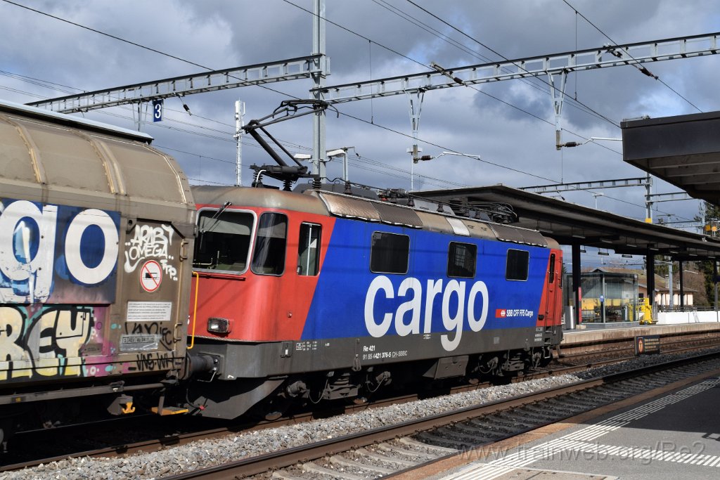 5876-0049-060320.jpg - SBBC Re 421.376-5 (Re 91 85 4 421 376-5 CH-SBBC) / Palézieux 6.3.2020