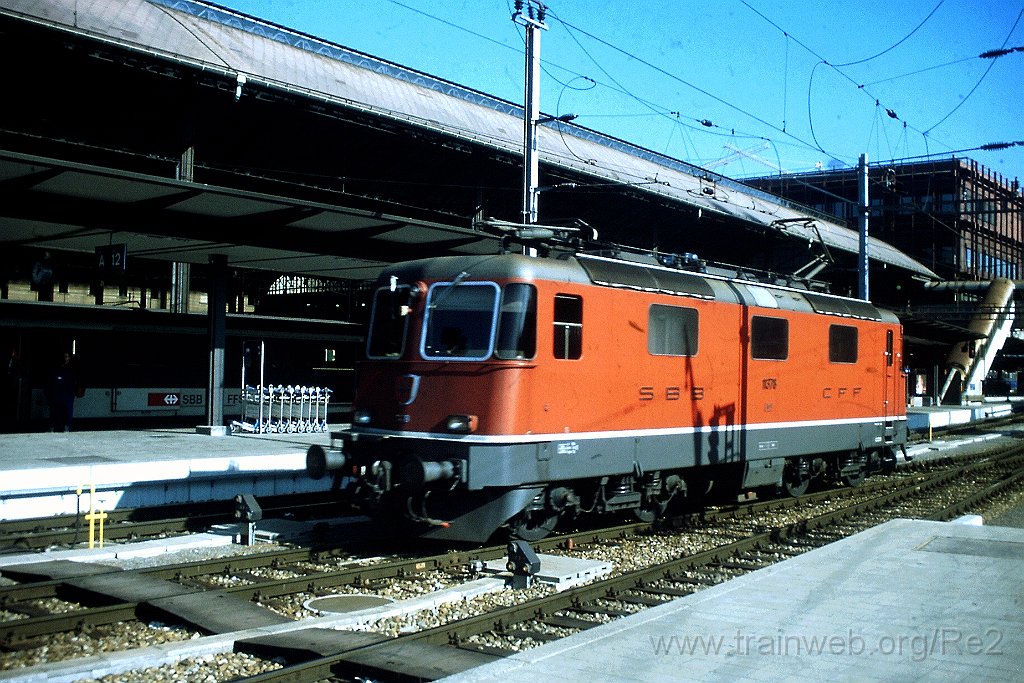 0703-0021.jpg - SBB-CFF Re 4/4'' 11378 / Basel 26.2.1998