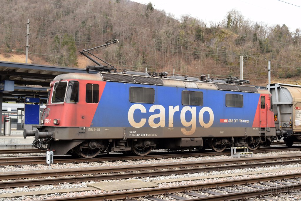 4872-0031-130318.jpg - SBBC Re 421.378-1 (Re 91 85 4 421 378-1 CH-SBBC) / Ziegelbrücke 13.3.2018