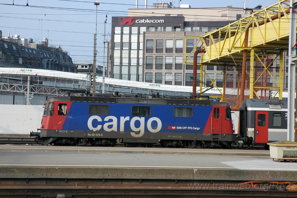 1845-0008-090410.jpg - SBBC Re 421.379-9 / Zürich HB 9.4.2010