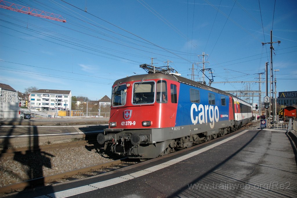 2294-0038-030112.jpg - SBBC Re 421.379-9 (Re 91 85 4 421 379-9 CH-SBBC) / Zürich-Oerlikon 3.1.2012