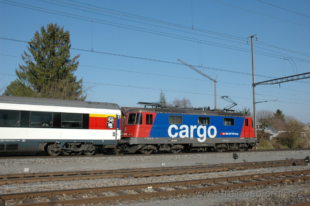 2345-0016-220312.jpg - SBBC Re 421.379-9 (Re 91 85 4 421 379-9 CH-SBBC) / Rümlang 22.3.2012