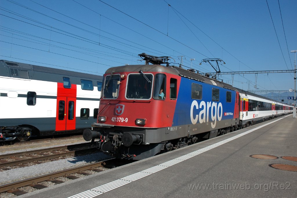 2611-0011-140912.jpg - SBBC Re 421.379-9 (Re 91 85 4 421 379-9 CH-SBBC) / St.Margrethen 14.9.2012