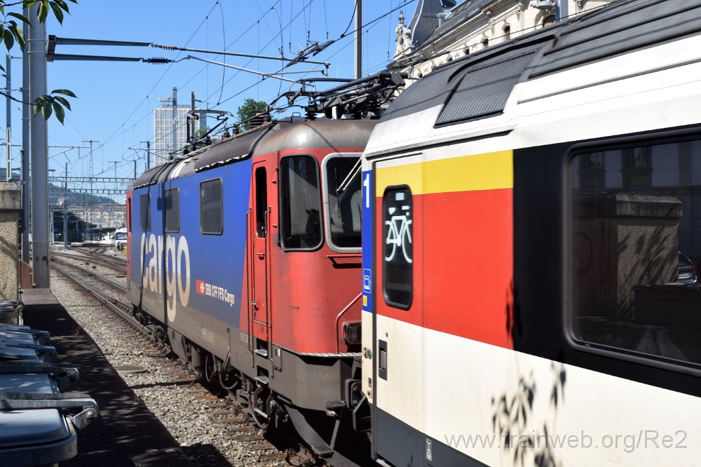 5596-0032-290619.jpg - SBBC Re 421.379-9 (Re 91 85 4 421 379-9 CH-SBBC) / St.Gallen (Bahnhofstrasse) 29.6.2019