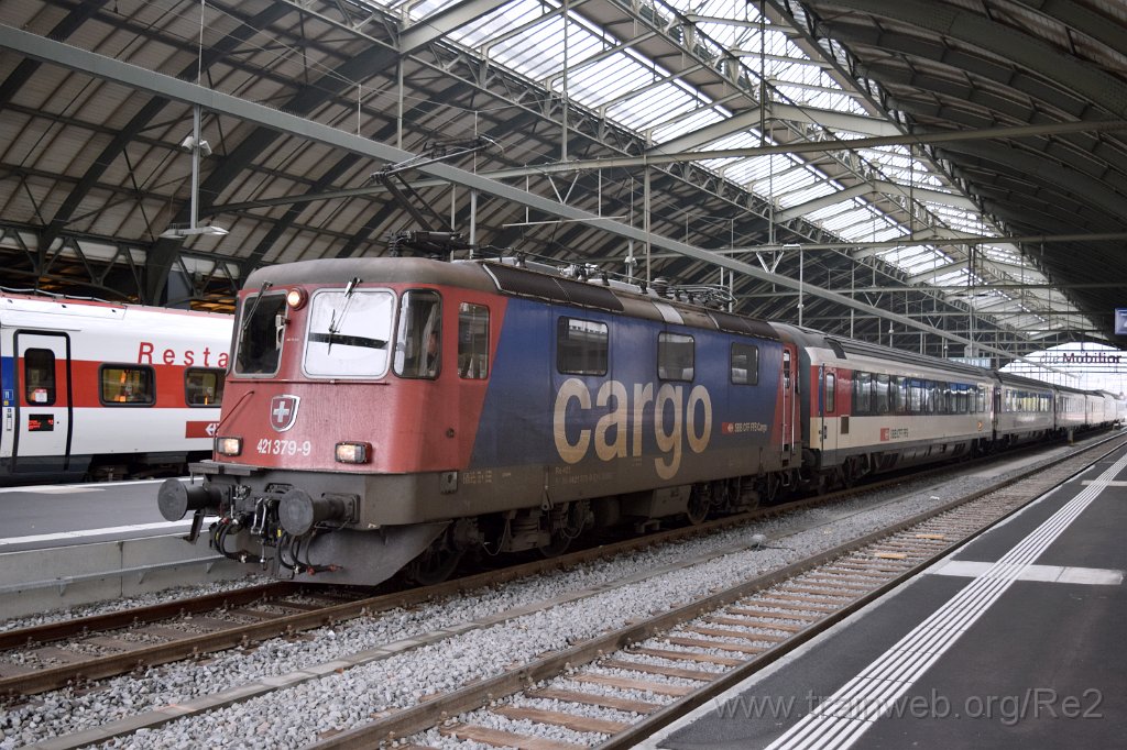 5783-0034-011119.jpg - SBBC Re 421.379-9 (Re 91 85 4 421 379-9 CH-SBBC) / St.Gallen HB 1.11.2019