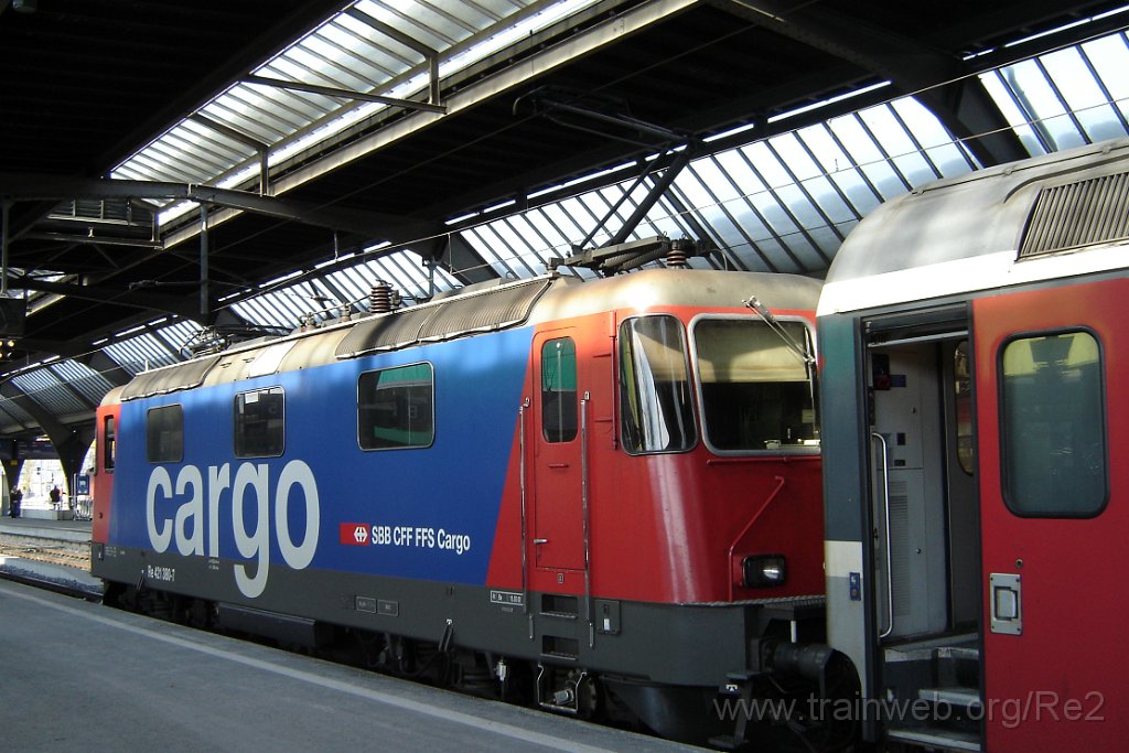 1017-0025-030305.jpg - SBBC Re 421.380-7 / Zürich HB 3.3.2005