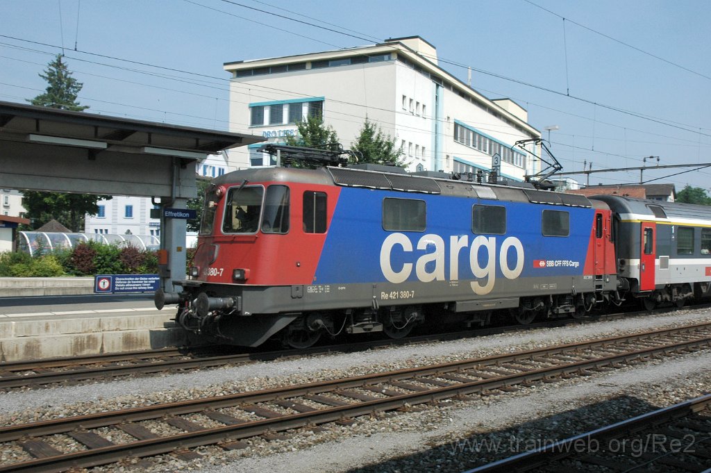 1917-0024-010710.jpg - SBBC Re 421.380-7 / Effretikon 1.7.2010