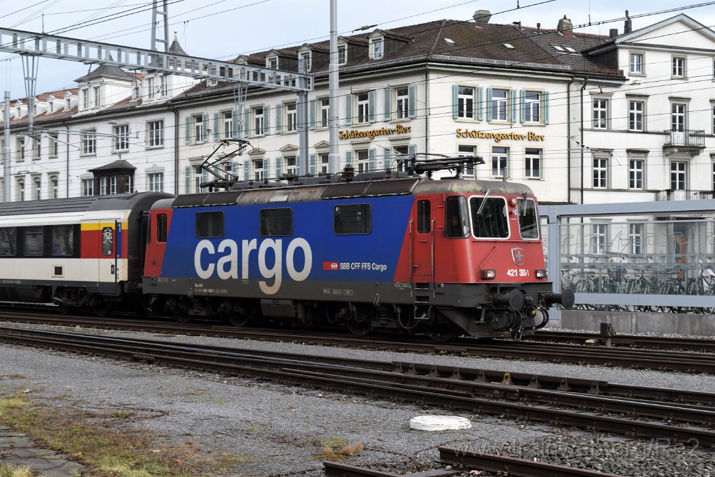4870-0038-120318.jpg - SBBC Re 421.383-1 (Re 91 85 4 421 383-1 CH-SBBC) / St.Gallen HB 12.3.2018