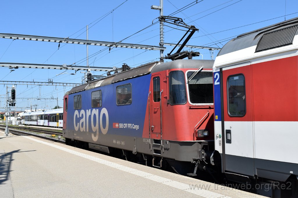 5034-0033-200618.jpg - SBBC Re 421.383-1 (Re 91 85 4 421 383-1 CH-SBBC) / Wil 20.6.2018