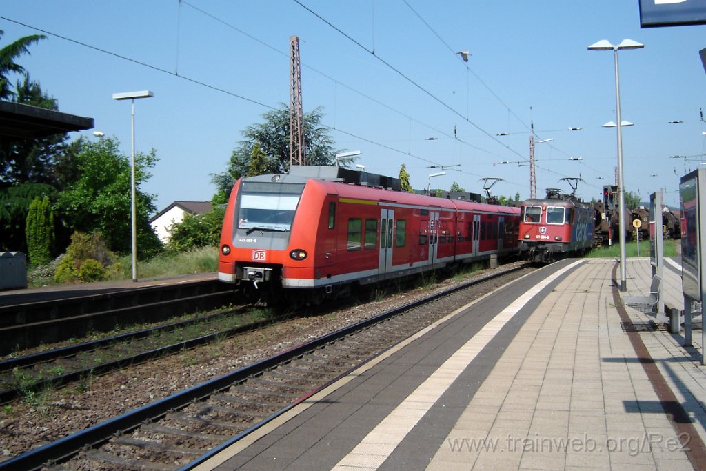 1515-0030-090608.jpg - DBAG 425.085-8 + SBBC Re 421.384-9 / Saarlouis 9.6.2008