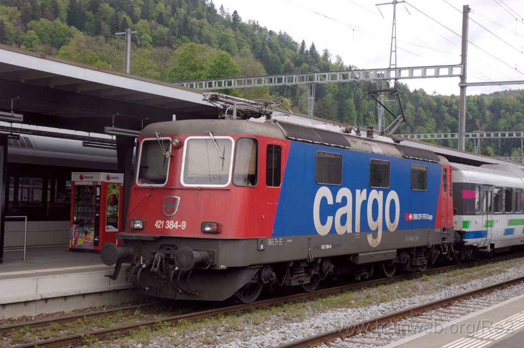 3543-0006-090515.jpg - SBBC Re 421.384-9 (Re 91 85 4 421 384-9 CH-SBBC) / Wattwil 9.5.2015