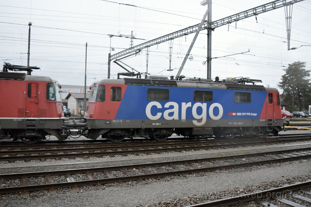3696-0011-191015.jpg - SBBC Re 421.386-4 (Re 91 85 4 421 386-4 CH-SBBC) / Buchs SG 19.10.2015