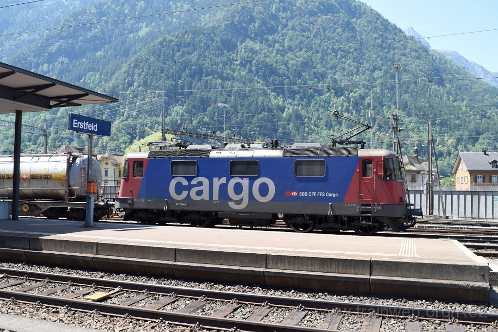 3975-0009-070716.jpg - SBBC Re 421.388-0 (Re 91 85 4 421 388-0 CH-SBBC) / Erstfeld 7.7.2016