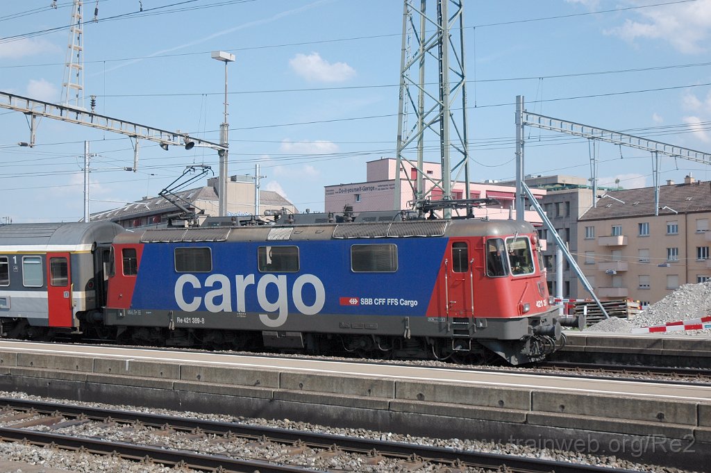 1714-0003-070809.jpg - SBBC Re 421.389-8 / Zürich-Oerlikon 7.8.2009