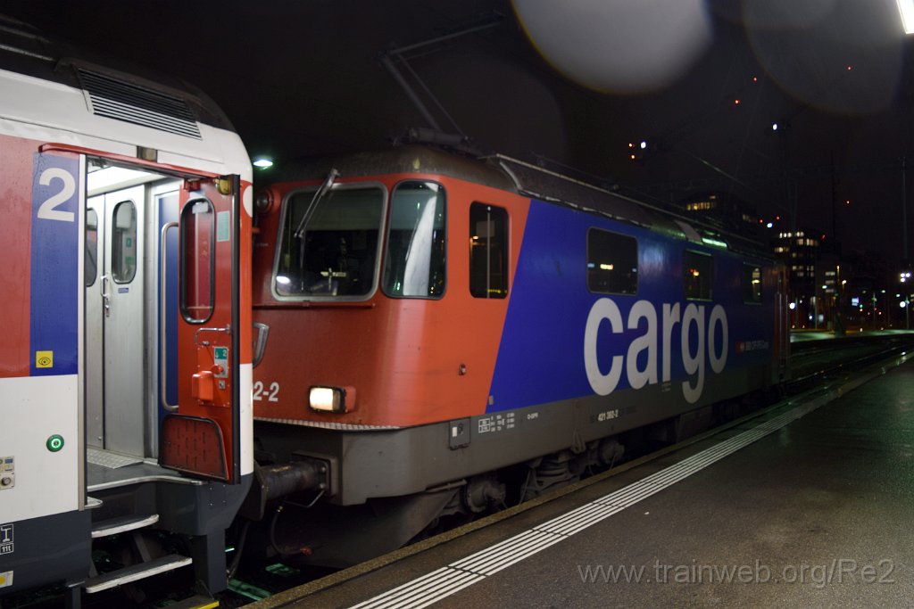 4243-0036-091116.jpg - SBBC Re 421.392-2 (Re 91 85 4 421 392-2 CH-SBBC) / Zürich HB 9.11.2016