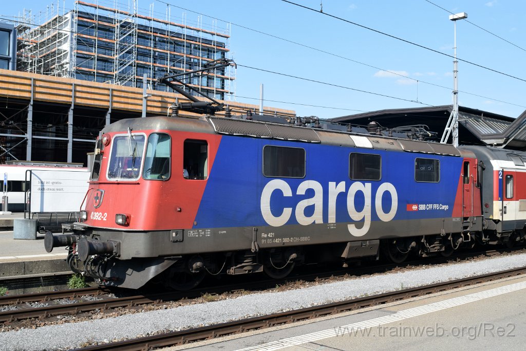 5621-0032-170719.jpg - SBBC Re 421.392-2 (Re 91 85 4 421 392-2 CH-SBBC) / Zürich HB 17.7.2019