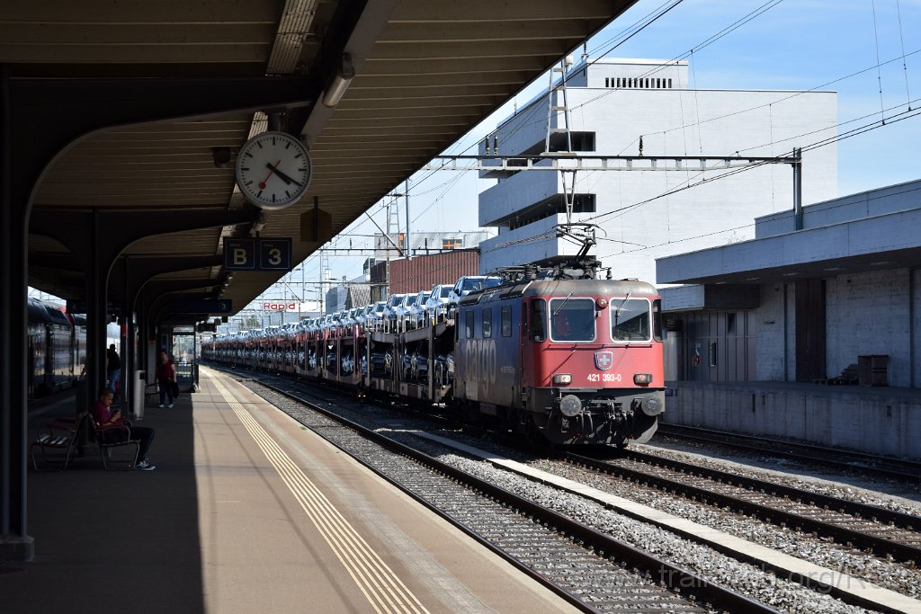 4538-0009-170717.jpg - SBBC Re 421.393-0 (Re 91 85 4 421 393-0 CH-SBBC) / Killwangen-Spreitenbach 17.7.2017