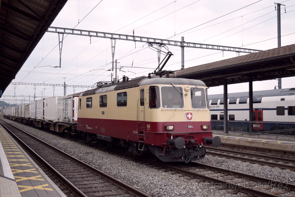 8583-0010-250523.jpg - IRSI Re 421.393-0 / Re 4/4'' 11393 (Re 91 85 4 421 393-0 CH-IRSI) / Pfäffikon SZ 25.5.2023