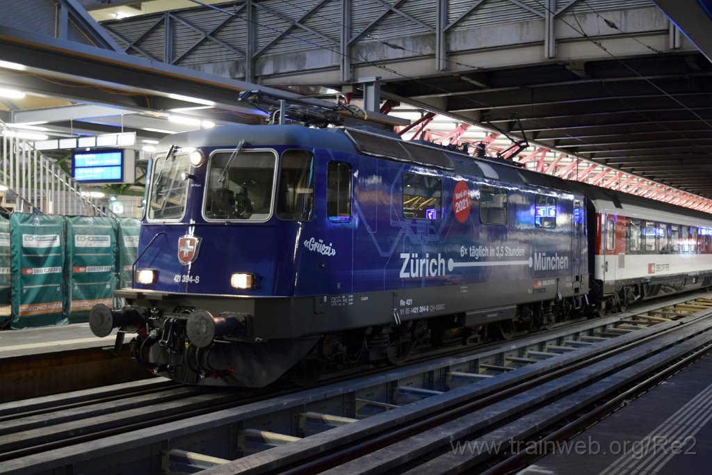 5869-0023-010320.jpg - SBBC Re 421.394-8 ''Zürich-München 2021'' (Re 91 85 4 421 394-8 CH-SBBC) / Winterthur 1.3.2020