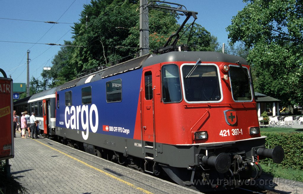 0923-0032.JPG - SBBC Re 421.397-1 / Bregenz Hbf 30.7.2002