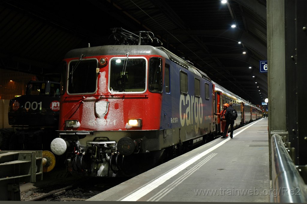 1587-0032-291008.jpg - SBBC Re 421.397-1 / Zürich HB 29.10.2008