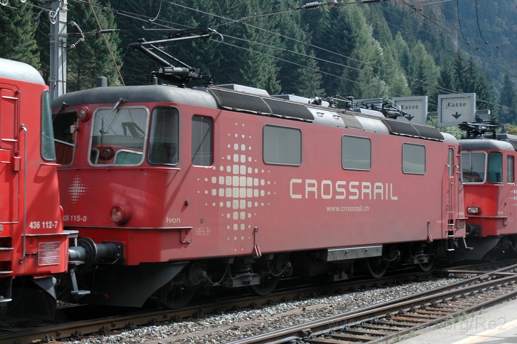 2938-0005-080913.jpg - Crossrail Re 436.115-0 "Ivon" / Goppenstein 8.9.2013