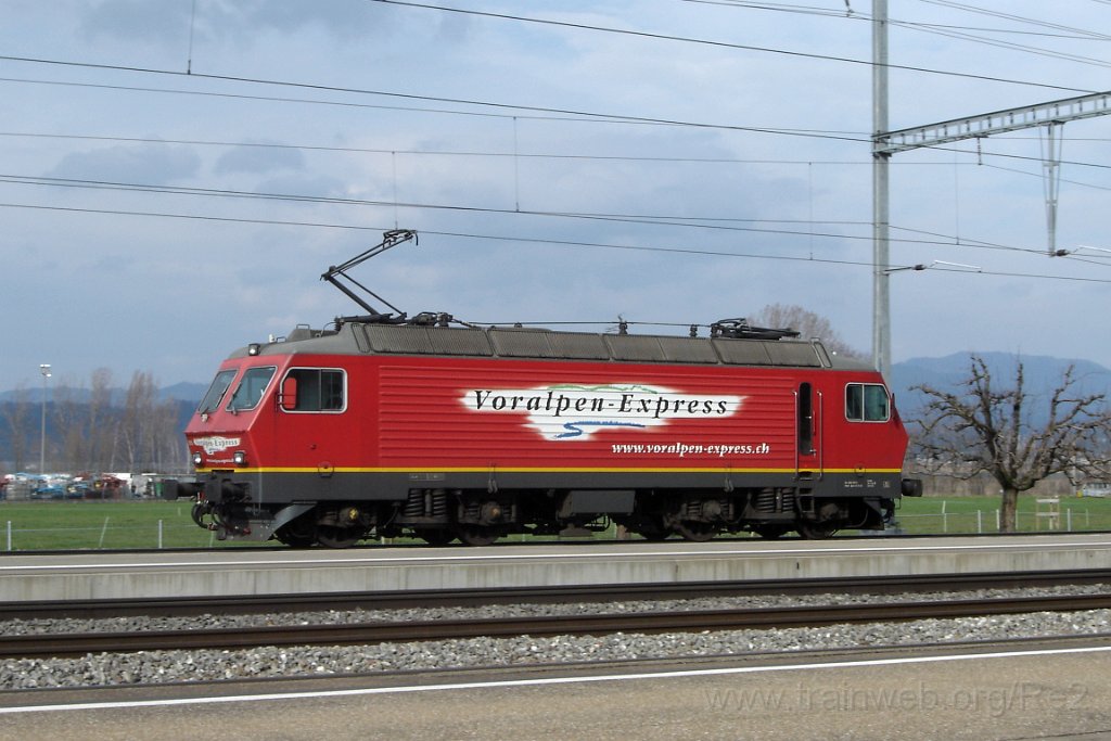 1292-0035-180307.jpg - SOB Re 446.015-0 "Voralpen-Express" / Pfäffikon SZ 18.3.2007