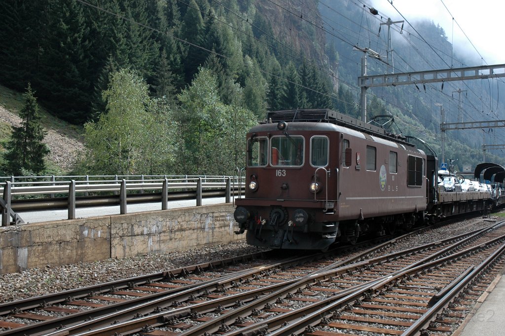 2937-0029-080913.jpg - BLS Re 4/4 163 "Grenchen" / Goppenstein 8.9.2013