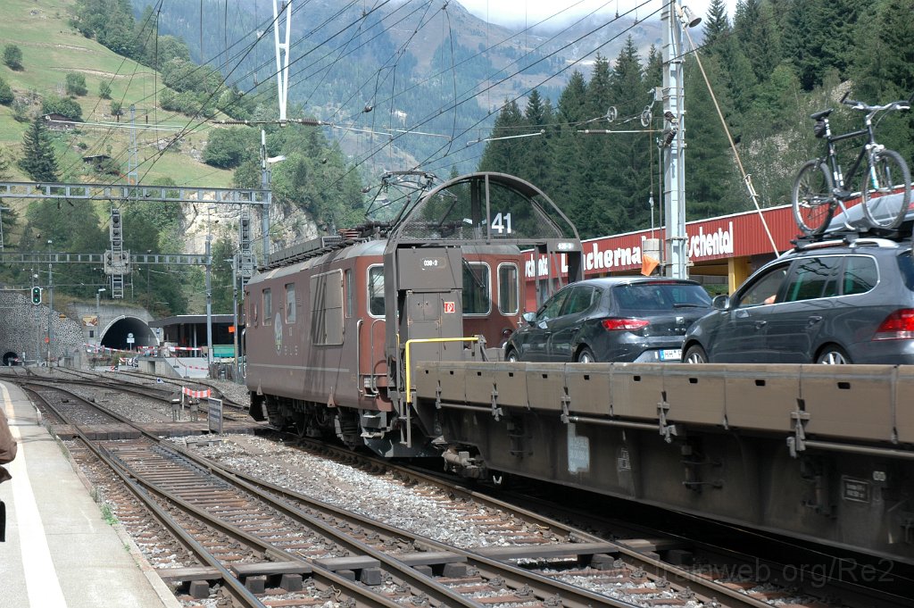 2937-0039-080913.jpg - BLS Re 4/4 163 "Grenchen" / Goppenstein 8.9.2013