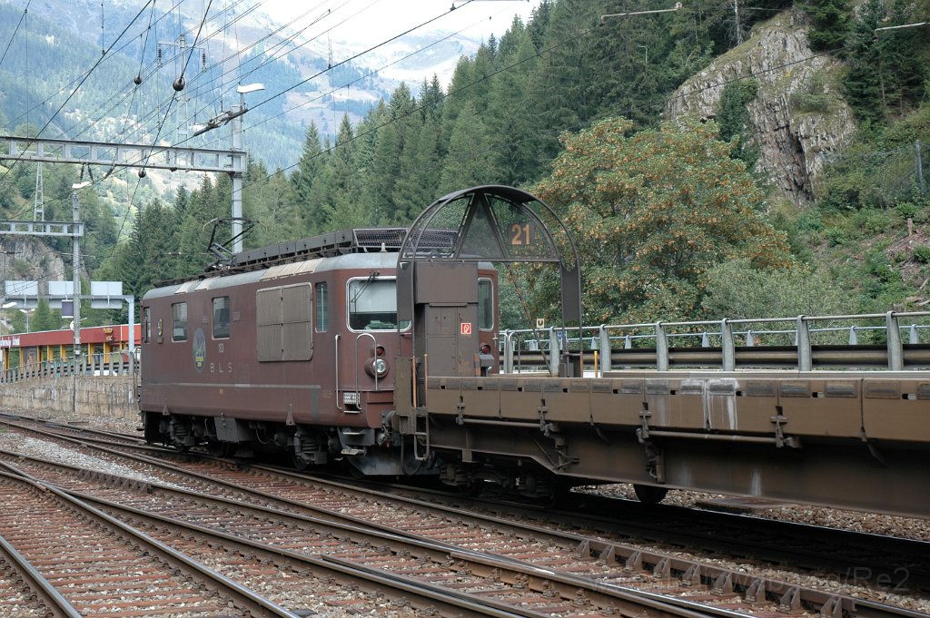 2938-0043-080913.jpg - BLS Re 4/4 193 "Steg" / Goppenstein 8.9.2013