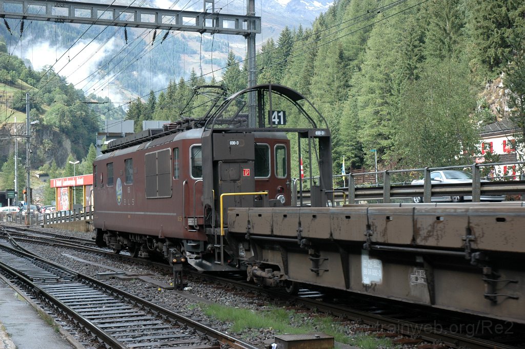 2945-0005-080913.jpg - BLS Re 4/4 163 "Grenchen" / Goppenstein 8.9.2013