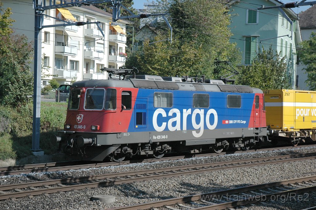 2216-0043-031011.jpg - SBBC Re 420.346-9 / Winterthur (Römerstrasse) 3.10.2011