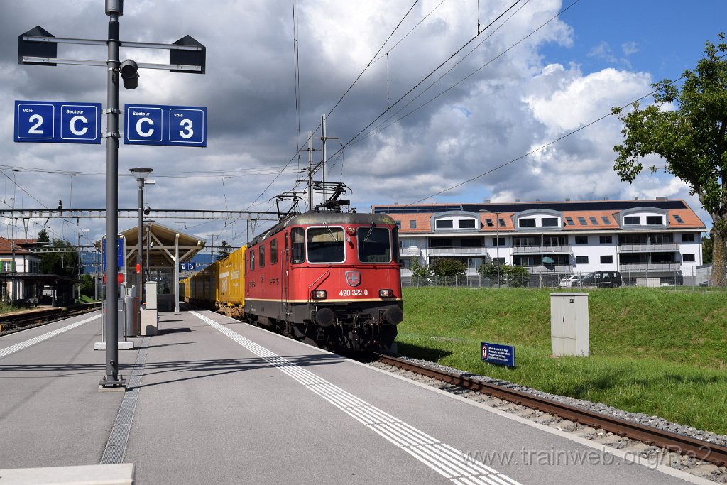7630-0019-050821.jpg - SBBC Re 4/4'' 11322 (Re 420.322-0)  (Re 91 85 4 420 322-0 CH-SBBC) / Chavornay 5.8.2021