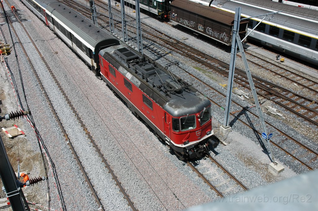 2436-0043-140612.jpg - Re 4/4" 11130 / Zürich-Hardbrücke 14.6.2012