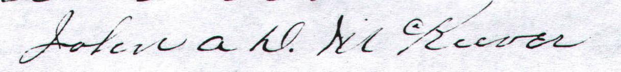 John A.D. McKeever 1890