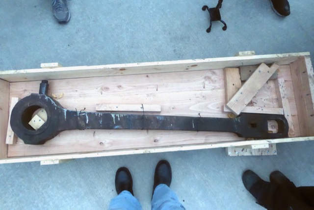 Rod straightened by Bonneville Machine