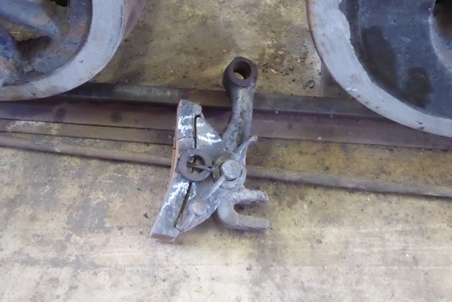 Brake assemblies were removed