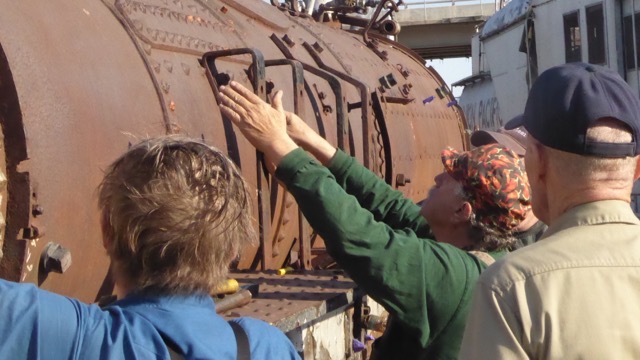 John describes how to go about measuring boiler thickness
