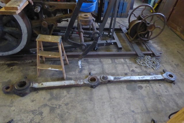 Rods from the fireman's side are off