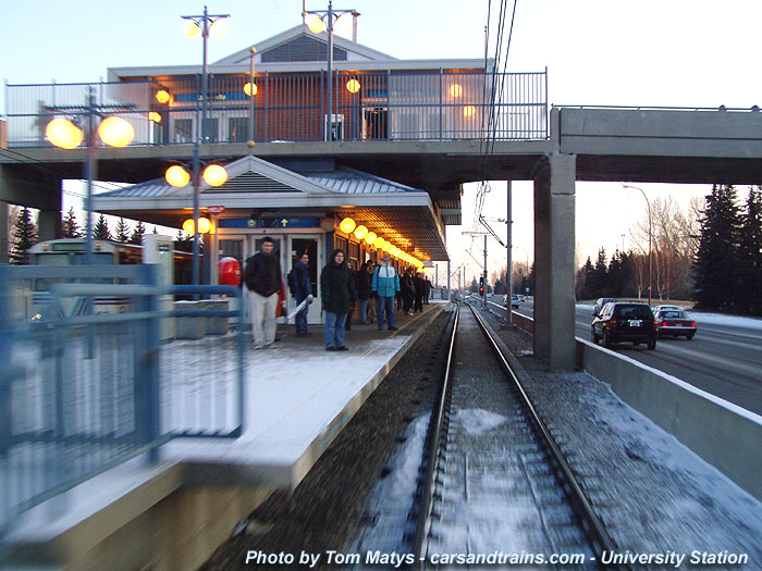 Calgary Ctrain LRT University station